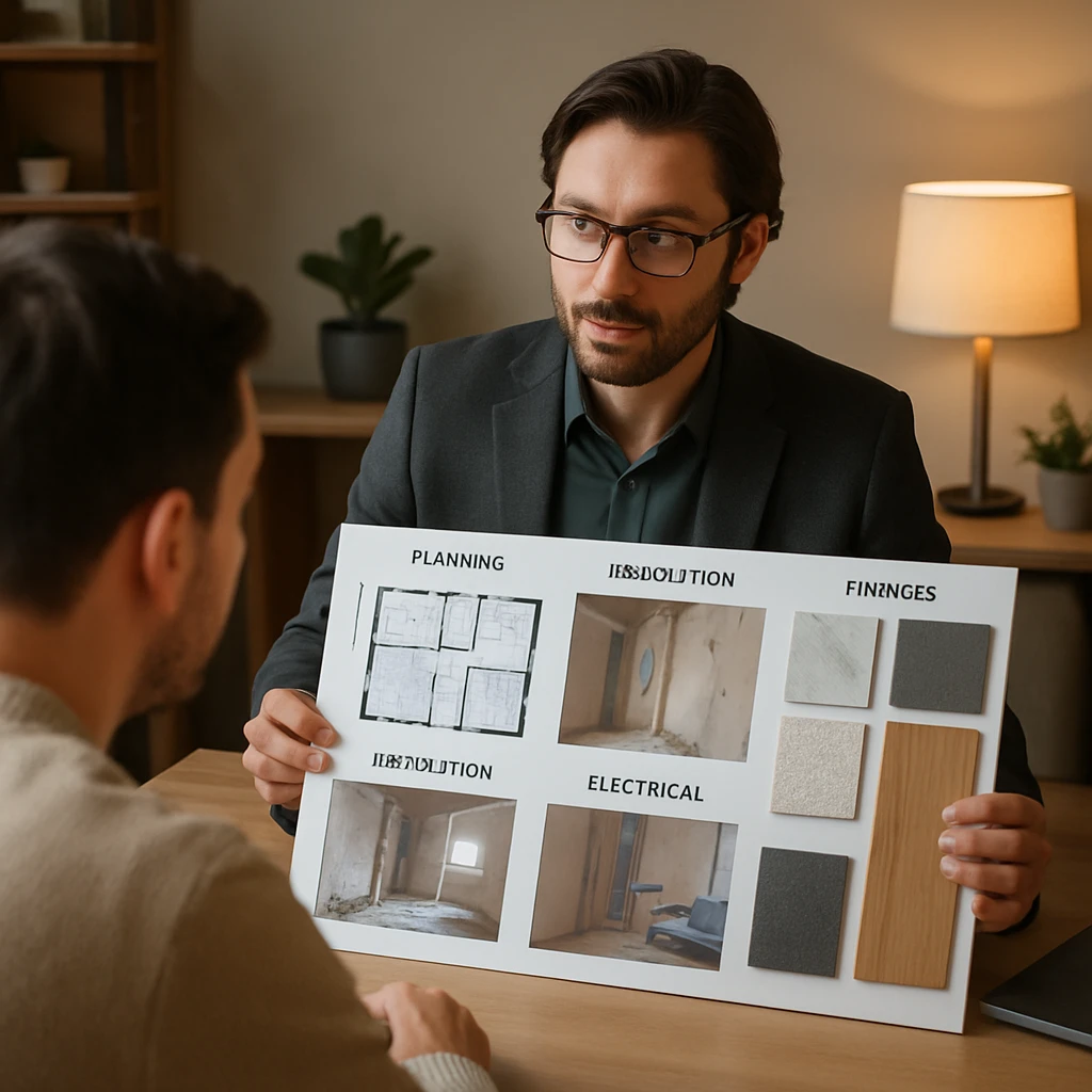 Na czym polega usługa kompleksowego wykończenia wnętrz pod klucz?